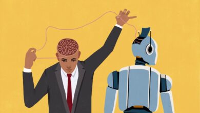 Жасанды интеллект тақырыбындағы иллюстрация