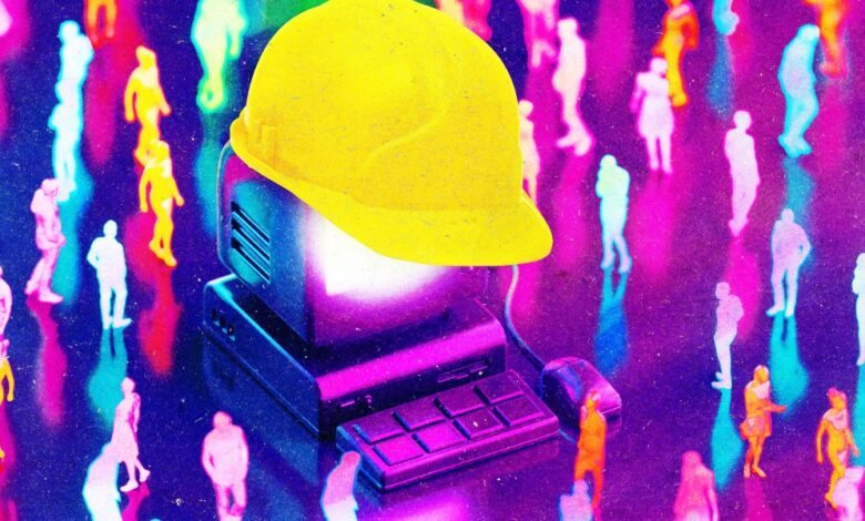 Жасанды интеллект тақырыбындағы иллюстрация